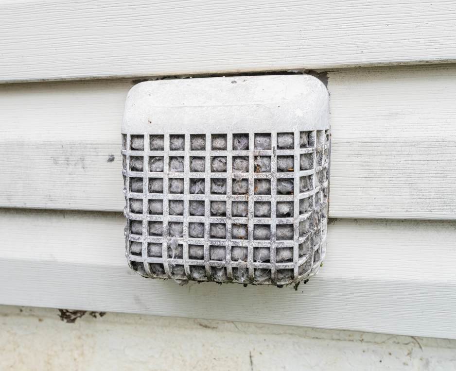 clogged dryer vent