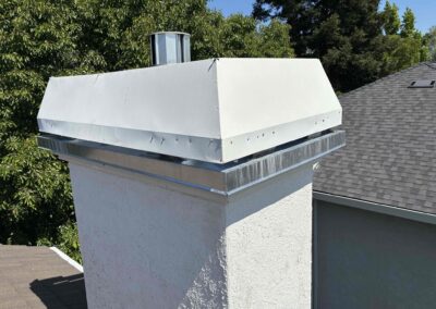 Original image of a gas fireplace service and inspection performed in Rocklin, CA.